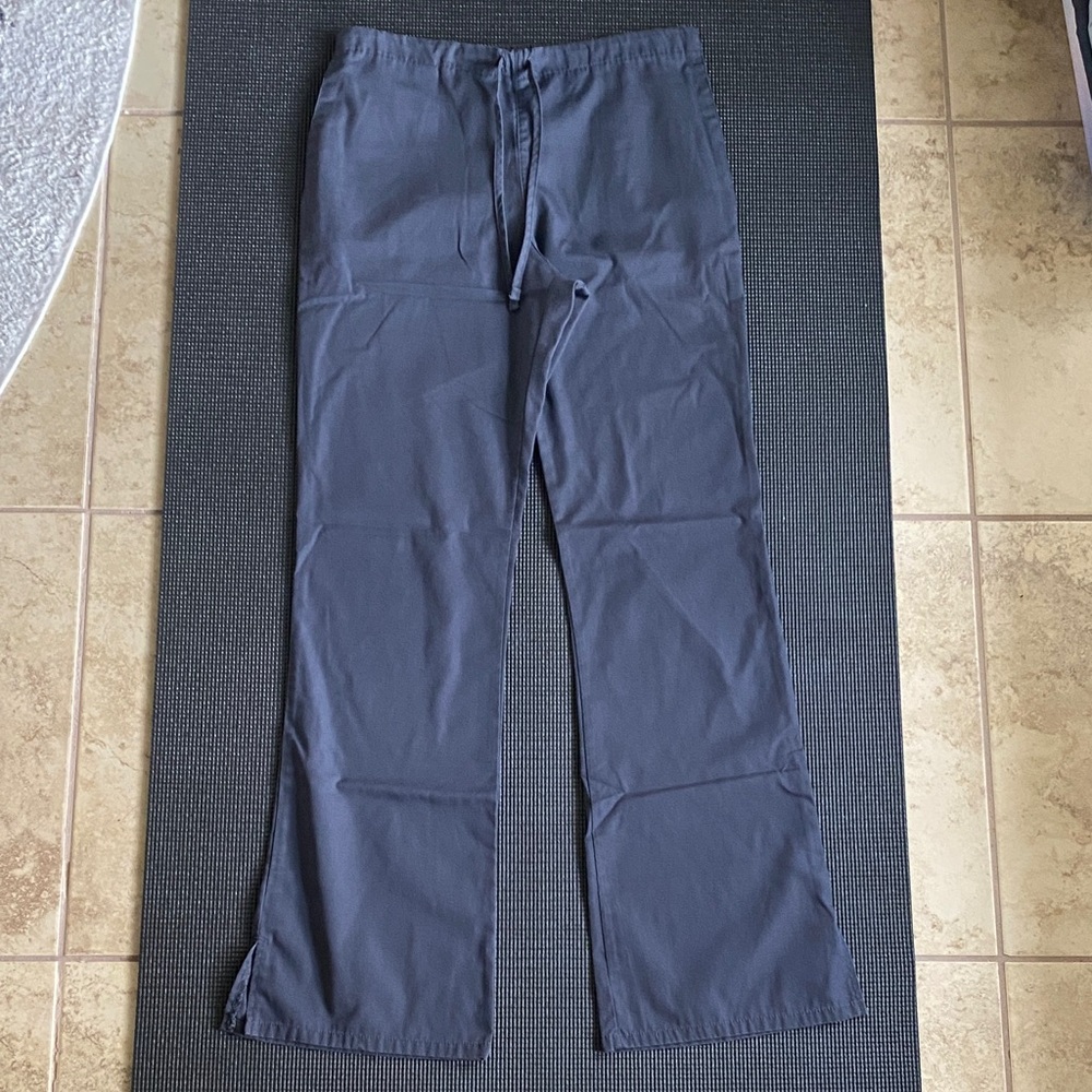 Women's charcoal Gray scrub Pants, Cherokee classic 4101 Tall